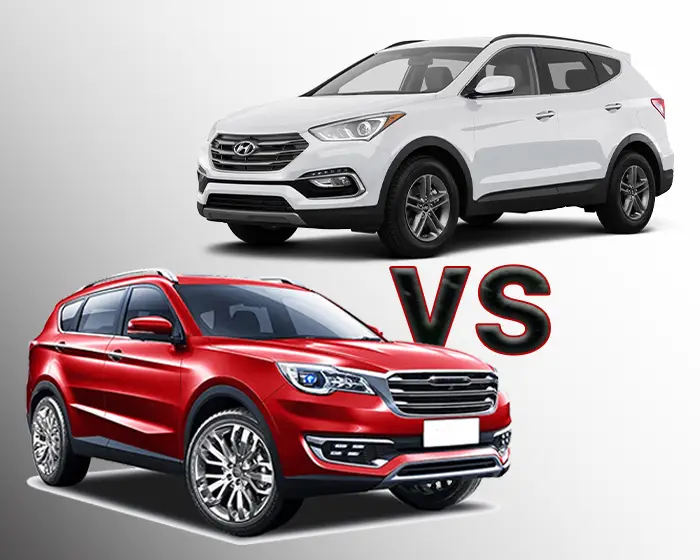 مقایسه فیدلیتی با هیوندای سانتافه 2017 ؛ شاسی‌بلند خانوادگی اقتصادی یا لوکس؟